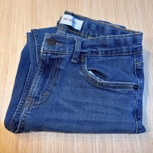 Levi's 510 Juniors 14R Straight Leg Blue Jeans - Picture 14 of 14